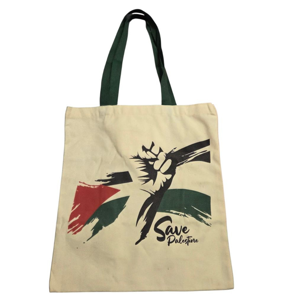 Unbranded Tote Bag One Size Beige Green